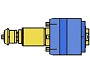 MIYANO AXIAL SPEEDER 1:5 RPM 12000 ER20A L=50 FOR MIYANO BNE34 MIYANO BNE51 LOWER TURRET